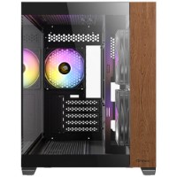 Picture of Antec CX600M Wood ARGB 3x120mm Fans 270°Full View Case Black 0-761345-10138-7