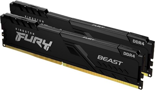 Picture of Kingston Fury Beast DDR4 32GB (2x16) KIT 3600MHz CL18 KF436C18BBK2