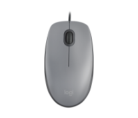 Picture of Logitech M110 Silent USB Mid-Gray Mouse