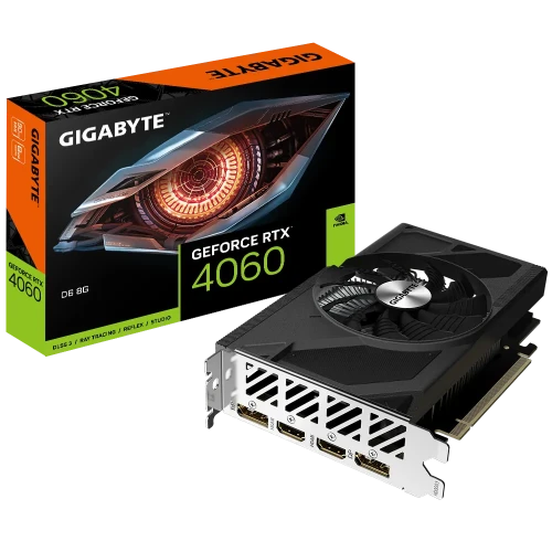 Picture of Gigabyte GeForce RTX4060 D6 8GB GDDR6 GV-N4060D6-8GD G10