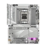 Picture of Gigabyte X870 A Elite Ice Wifi 7 AM5 DDR5 ATX Motherboard White