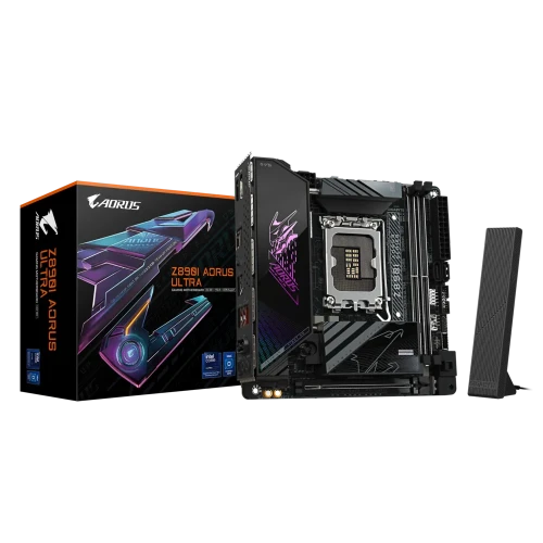 Picture of Gigabyte Z890I Aorus Ultra DDR5 PCIe 5.0 2x M.2 ITX Motherboard