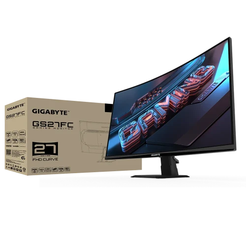 Picture of Gigabyte GS27FC 27'' 180Hz 1ms Curved Gaming Monitor