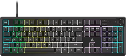 Picture of Corsair K55 Core RGB Gaming Keyboard Black CH-9226C65-UK