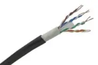 Picture of TapeCom UTP CAT6 23AWG 305m CCA Outdoor Black