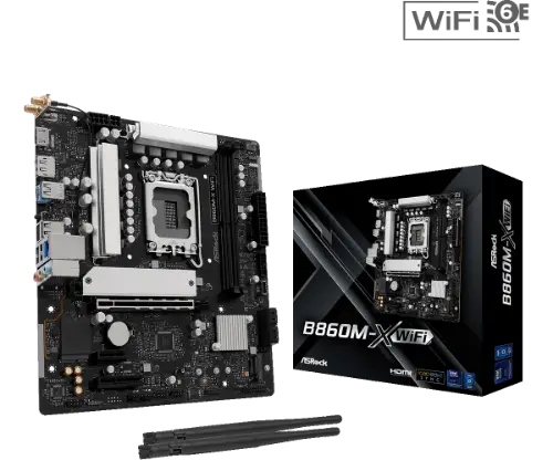 Picture of ASROCK  B860M-X WIFI INTEL B860/2DDR5/WIFI