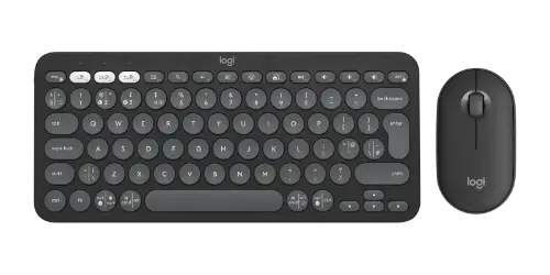 Picture of Logitech Pebble 2 Combo w/less US QWERTY-Layout, Grafite