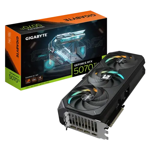 Picture of Gigabyte GeForce RTX 5070 Ti Gaming OC 16GB GDDR7 Graphics Card GV-N507TGAMING OC-16GD