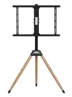 Picture of Gembird TV tripod floor stand  (swivel/tilt), 32" - 75" TVS-75ST-01
