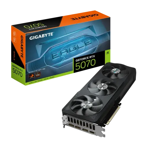 Picture of Gigabyte GeForce RTX™ 5070 Eagle OC  GDDR6  12GB GV‑N5070EAGLE OC‑12GD