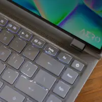 Picture of Gigabyte AERO 14 BMF-H2UKBB4SO Intel i7 13620H,  RTX 4050, 14" OLED QHD 90Hz, DDR5 16Gb (fixed),  Gen4 1TB, Win11 Home, Silver