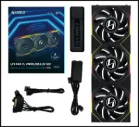 Picture of Lian Li Uni FAN TL LCD120 Black 3-Pack