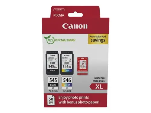 Picture of Canon PG-545XL/CL-546XL Photo Value Pack  8286B011