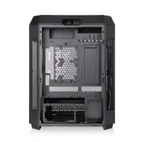 Picture of Thermaltake The Tower 600  Black, SPCC steel 3 tempered‑glass panels 2X CT140 Fan