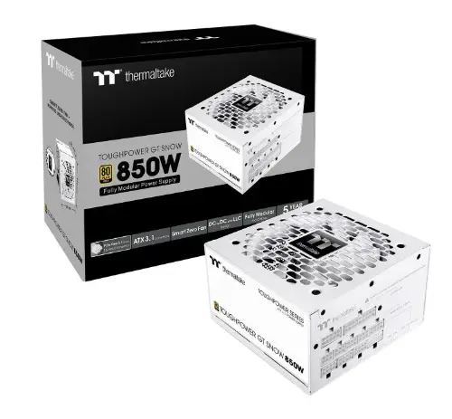 Picture of Themaltake Toughpower GT 850W Snow FullyModular 80 PlusGold