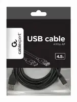 Picture of Gembird Premium quality USB 2.0 extension 15 ft  CCP-USB2-AMAF-15C