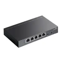 Picture of TP-Link TL-SG1005P-PD 5-Port Gigabit Desktop PoE+  Switch with 1-Port PoE In and 4-Port PoE+Out