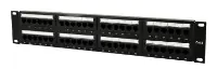 Picture of Gembird CAT.6 48 port patch panel with rear cable management  NPP-C648CM-001