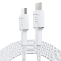 Picture of Green Cell 60W Fast Charging USB-C 1.2m White KABGC30W Type C