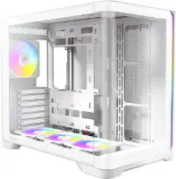 Picture of Antec C5 Curve ARGB White Mid-Tower ATX PC Case ,Curved Tempered Glass