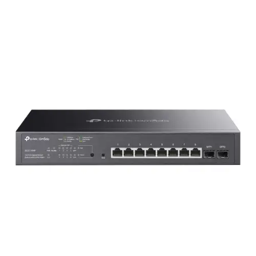 Picture of TP-Link Omada SG2210MP 10-Port Gigabit Smart Switch with 8-Port PoE+