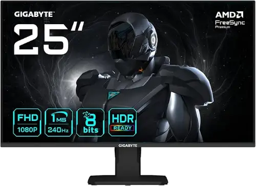 Picture of Gigabyte GS25F2A EK 24.5" FHD IPS 240Hz Gaming  Monitor
