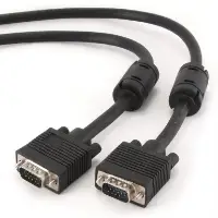 Picture of Gembird  Premium dual-shielded VGA cable with  with ferrite cores 1.8M CC-PPVGA-6B