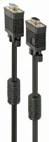 Picture of Gembird  Premium dual-shielded VGA cable with  ferrite cores ,3M CC-PPVGA-10-B