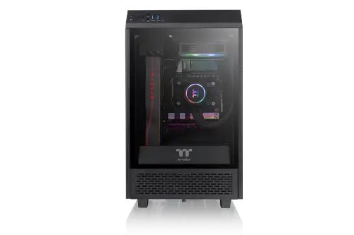 Mini ITX gaming PC build in Thermaltake Tower 100 chassis