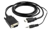 Picture of Gembird HDMI to VGA + Audio adapt. Cable A-HDMI-VGA-03-10