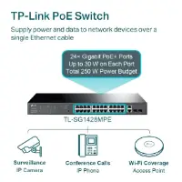 Picture of TP-Link TL-SG1428PE 28-Port Gigabit Easy Smart Switch with 24-Port PoE+