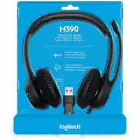Picture of Logitech H390 USB Black Headset