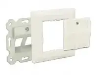 Picture of Delock 86202 Keystone Wall Outlet 2 port