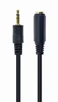 Picture of Gembird 3.5 mm stereo audio extension cable 5m CCA-421S-5M