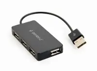Picture of Gembird 4-port USB hub, black UHB-U2P4-04