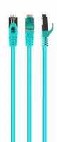 Picture of Gembird S/FTP Cat. 6A LSZH patch cord green, 1 m PP6A-LSZHCU-G-1M