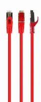 Picture of Gembird S/FTP Cat. 6A LSZH patch cord red, 0.5 m PP6A-LSZHCU-R-0.5M