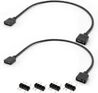 Picture of OEM 5V 3Pin ARGB Connector 1to1 Extension Cable for FAN LED