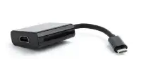Picture of Gembird USB-C Male to HDMI Female Type C Adapter Black A-CM-HDMIF-01