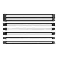 Picture of Thermaltake TTMOD Sleeved PSU Extension Cable Set Black & White
