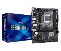 Picture of ASRock B560M-HDV R2.0 2DDR4 4SATA3 Motherboard