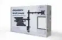 Picture of Gembird adjustable desk mount with Monitor arm up to 32'' & Notebook tray up to 17'' MA-DA-03