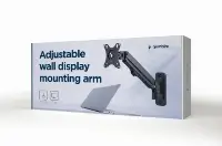 Picture of Gembird adjustable wall display mounting arm, up to 27'' 7kg MA-WA1-01