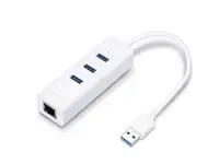 Picture of TP-Link UE330 USB 3.0 3-Port Hub & Gigabit Ethernet Adapter 2 in 1 USB Adapter