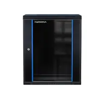 Picture of Marsriva WS6418 Wall-Mount Cabinet 600*450*18U 1xShelf 1xFan