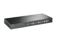 Picture of TP-Link T1500-28PCT (TL-SL2428P) Jetstream 24-Port 10/100Mbps POE + 4-port Gigabit Smart  Switch
