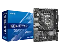 Picture of ASRock H610M-HDV M.2 2DDR4 4SATA3 LGA1700 ATX Motherboard 2.0