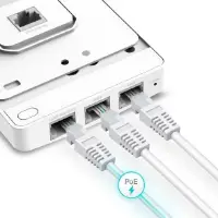Picture of TP-Link EAP615-WALL AX1800 Wall Plate Wi-Fi 6  Access Point