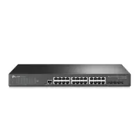 Picture of TP-Link TL-SG3428X-UPS Omada 24-Port Gigabit L2+ Managed Switch with 4 10GE SFP+ Slots and UPS Power Supply