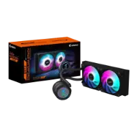 Picture of Gigabyte AORUS Waterforce II 240 G2 ARGB Liquid AIO Performance CPU Cooler - 240mm (2x120mm Fans)